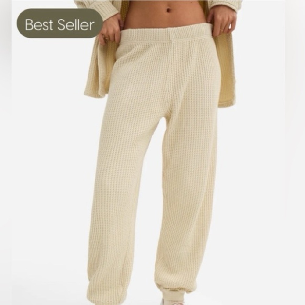 Mate the label organic waffle relaxed jogger